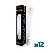 Indoor Sun 600w HPS Lamp x 12 Pack Globe Bulb High Quality Light Flower Grow