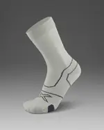Vectr Cushion Crew Socks, 2XU, XL, Moon/Jupiter, Unisex