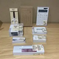 在飛比找蝦皮購物優惠-MUJI 無印良品 碎紙機 手動碎紙機 計算機 削鉛筆機 釘