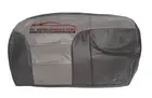 99 For Chevy Tahoe Z71 Second Row Bench 60 Bottom Leather Seat Cover 2-Tone Gray