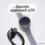 蝦幣九折 [二手] GARMIN S70 42MM AMOLED 高爾夫錶 外國版 有中文 APPROACH S70