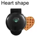 Mini Electric Heart Waffles Maker Machine Kitchen Appliance Cooking - New - 2025