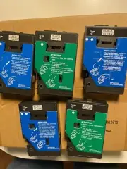 5 TAPE CARTRIDGE'S for BROTHER PT 10 Lable Maker