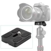Universal Arca Type Quick Release Plate for Camera Tripod All Metal 1/4 Screw Fits Standard Clamp