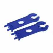 2PCS MC-4 Solar Connector Tool for Spanner Wrench PV Panel Wire Connect Blue