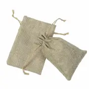 Lightweight Drawstring Cord Linen String Burlap Gift Bags