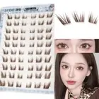 Natural Eyelash Clusters DIY Eye Lashes Brown Lash Clusters Eyelash Extension