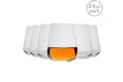 Bormioli Rocco Inalto Uno Stemless Wine Glasses Set - 450ml - Pack of 24
