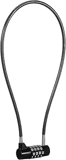 HANABASS Resettable Code Padlock for Gym Lockers Toolboxes Fences Suitcases Cable Lock for Enhanced Security and Quick Access