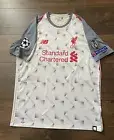 Match Worn Player Issue Liverpool Fabinho Liverpool Jersey Shirt L Large