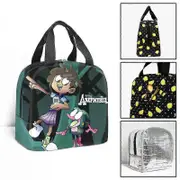 c773 Amphibia Children Lunch Bags Kids School Insulated Lunch Bag Portable Cooler Tote Food tbd773