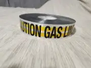 Empire Yellow Detectable Warning Tape in "Caution Gas Line Below" in 3"x 1000'