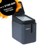 Brother PT-P950NW Wireless PC Connectable Thermal Label Printer/Maker (RRP$899)
