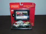 VINTAGE TOY COCA COLA 2003 JOHNNY LIGHTNING BILLBOARDS VAN & OLD CAR