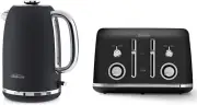 Alinea Electric Kettle 1,7 L 2,4Kw Fast Boil Dark Canyon Black KE2700K & Alinea