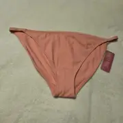 Ninety-Nine Juniors New Pink Bikini Bottoms High Rise XXL 19