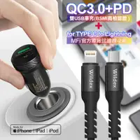 在飛比找神腦生活優惠-商檢認證 PD+QC3.0 USB 大功率雙孔超急速車用充電