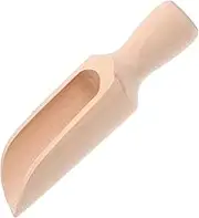 Zerodeko Natural Bath Spoon Compact Salt Spoon Short Handle for Tea Brewing Supplies Condiments