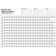 4pcs 2022 Wall Calendar Year Planner Poster