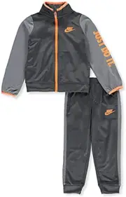 Nike Performance Toddler Boys' 2 Piece Jacket Pant Set Anthracite Size 24 Months