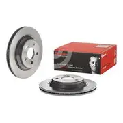 Brembo Prime Vented Brake Rotor - Single - 09.9738.11