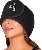 Headache & Migraine Relief Wrap Hat | Hot & Cold Gel Ice Pack, Warm Cold Compress Therapy Wrap for Tension Headache Relief, Stress, Pain Relief & Sinus Pressure Reusable & Flexible with Velcro Closure