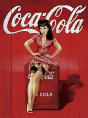 Coca Cola, Pepsi, Sprite Vintage Photos & Ads Free Rigid Top Loader 1091