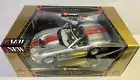 BURAGO SHELBY SERIES 1 1998 COD. 3323 SILVER/RED 1:18 SCALE MADE IN ITALY NIB
