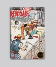 Renegade NES - 2"x3" Fridge MAGNET (nintendo retro