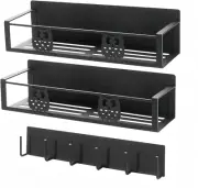 Magnetic Spice Rack for Refrigerator,Spice Organizer Magnetic Shelf for Fridge S