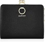 JILL STUART(ジル スチュアート) Jill Stuart JSLW0DS1 Eternal Folding Wallet, Cowhide Leather, Embossed, Ring Brooch, with Clasp, Diamond Ring Charm Included, Exclusive Box Included
