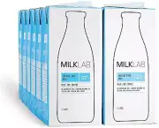 12x1L MilkLab - 100% Australian Lactose Free Café Quality Barista Long Life Milk