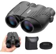 Binoculars 20x25 for Adults and Kids, High Power Easy Focus Binoculars Black