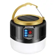 Mountgear USB Rechargeable Waterproof Outdoor Lantern Solar LED Bulb Camping Tent Lights