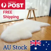 Australian Luxury Genuine Sheepskin Lambskin Wool Rug Carpet Large (90cm*55cm)