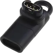 EMSea Type C Female Charger Adapter Replacement Compatible with Garmin Instinct/Instinct 2 2S/ Fenix 7/Fenix 7S/Fenix 7X Smartwatch Accessories Black