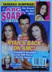 ABC Soaps In Depth Magazine Vanessa Marcil Tyler Christopher AMC GH 2003