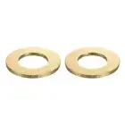 2Pcs Brass Flat Washer, M24x45x3mm Brass Washer Assortment for Screws Bolts