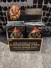 Neca The Hunger Games 'Catching Fire' Trading Card Packs - 5 Pack Bundle