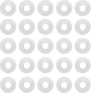 Joyzan Grolsch Gaskets, Silicone Rubber Gasket Washer for EZ Cap High Pressure Leak Proof Seal Washers for Swing Flip Top Bottle Hat Shaped Seals Replacements Home Brew Beer Soda Bottles 25 Pieces