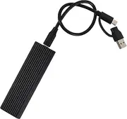 HOMOCONO Ssd to USB Adapter Box Nvme Ssd Enclosure USB 3.1 External Solid State Drive Case