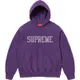 SUPREME FW23 VARSITY HOODED SWEATSHIRT 帽T (深紫色) 化學原宿