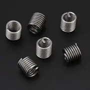 60pcs 304 Stainless Steel Wire Screw Sleeve Thread Repair Insert Assortment Kit
