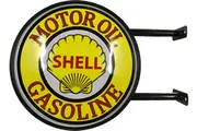 SHELL MOTOR OIL Gasoline Bar Lighting Wall Sign Light LED
