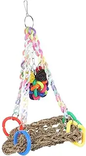 GRIRIW 1 Set of Bird Perch Hanging Toy Climbing Bird Stand Perch Stand for Parakeet Parrot