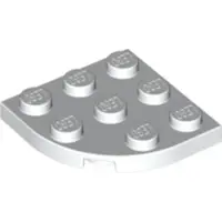 在飛比找蝦皮商城優惠-LEGO零件 圓形平板 3x3 白色 30357 45507