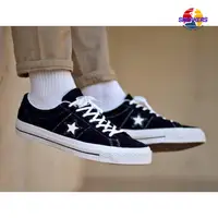 在飛比找蝦皮購物優惠-正版 Converse 匡威 黑色麂皮 One Star -