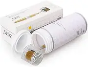 [ZGTS] 0.5 Mm 192 Needles Professional Luxury Gold Plated Titanium Alloy Needles Derma Roller