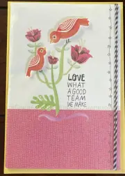 Hallmark “LOVE WHAT A GOOD TEAM WE MAKE” Greeting Card Love