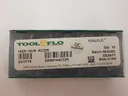 10pc) ToolFlo 16ER 14UN AC22R Laydown Coated Carbide 14 TPI Threading Inserts